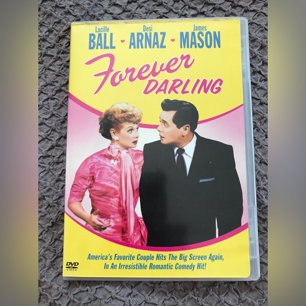 3 for $10 Forever Darling DVD with Lucille Ball and Desi Arnaz EUC